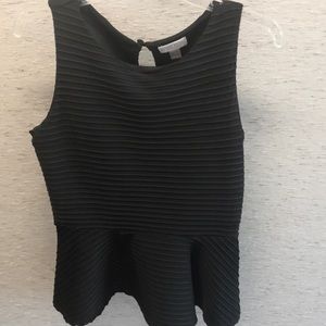 Black size medium bison bison top